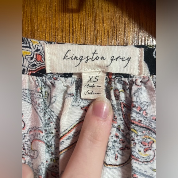 Kingston grey blouse - Picture 6 of 8